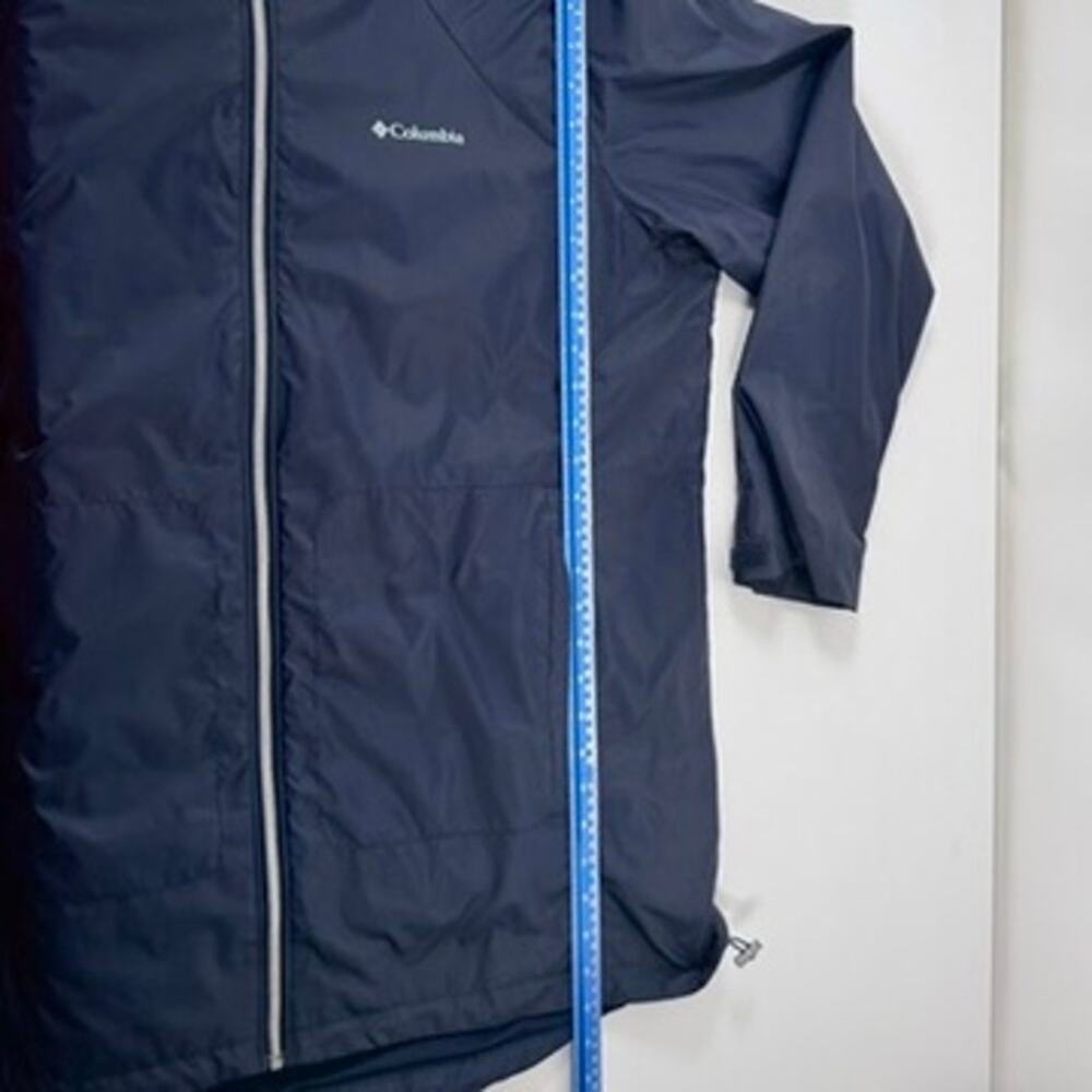 Women's Columbia Switchback III Navy Blue Lined Hooded Jacket - Plus Size 2X - Picture 3 of 7